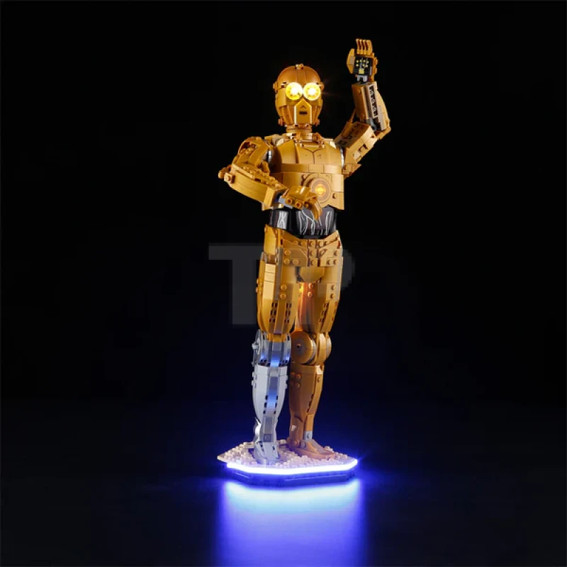 Light kit for LEGO® 75398 C-3PO
