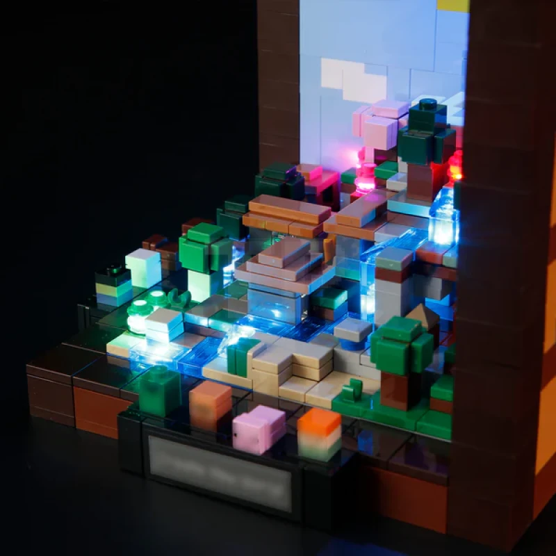 Light kit for LEGO® 21265 The Crafting Table