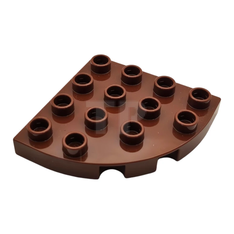 LEGO&reg; 6390998 - 98218 - DUPLO Plate 4 x 4 Round Corner