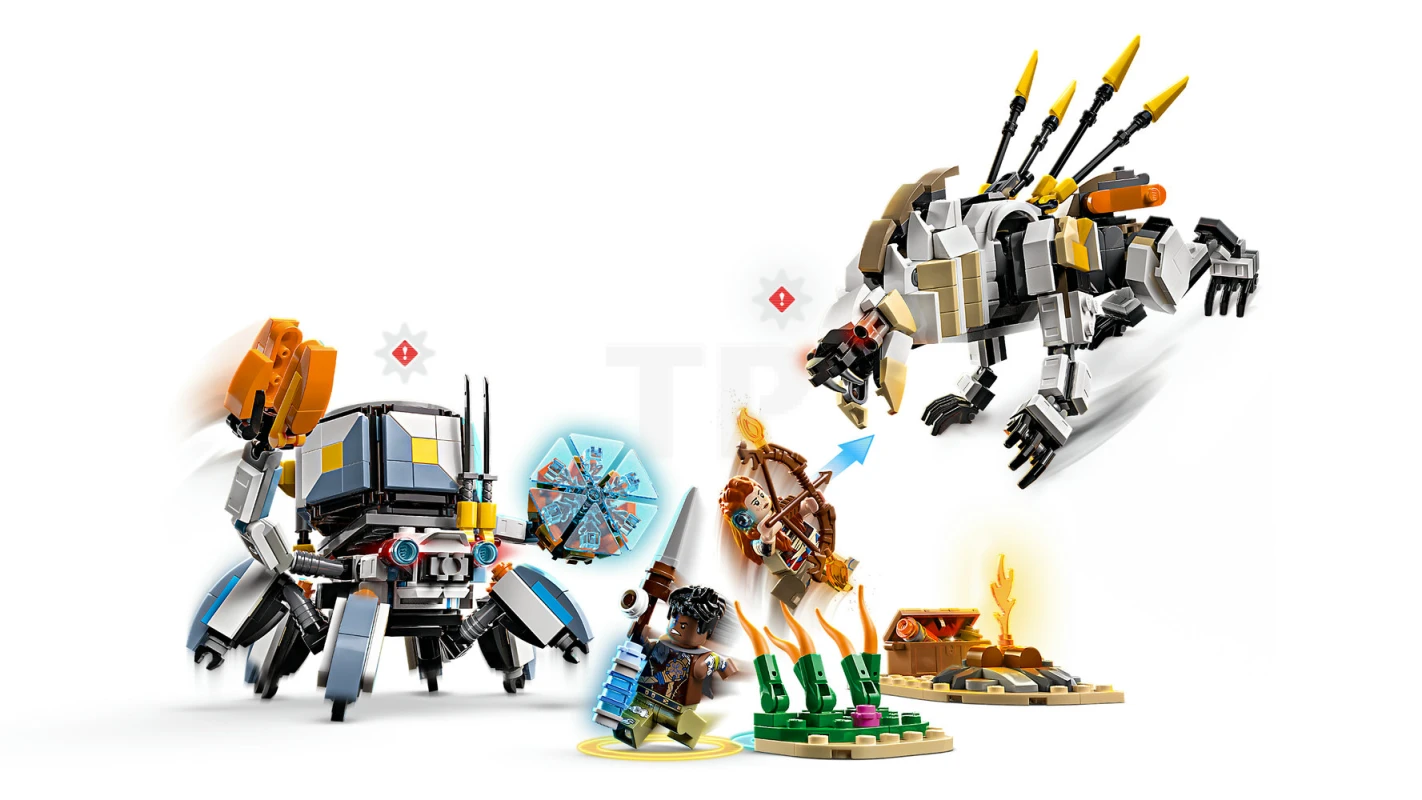 LEGO&reg; 77037 Aloy & Varl vs. Shell-Walker & Sawtooth