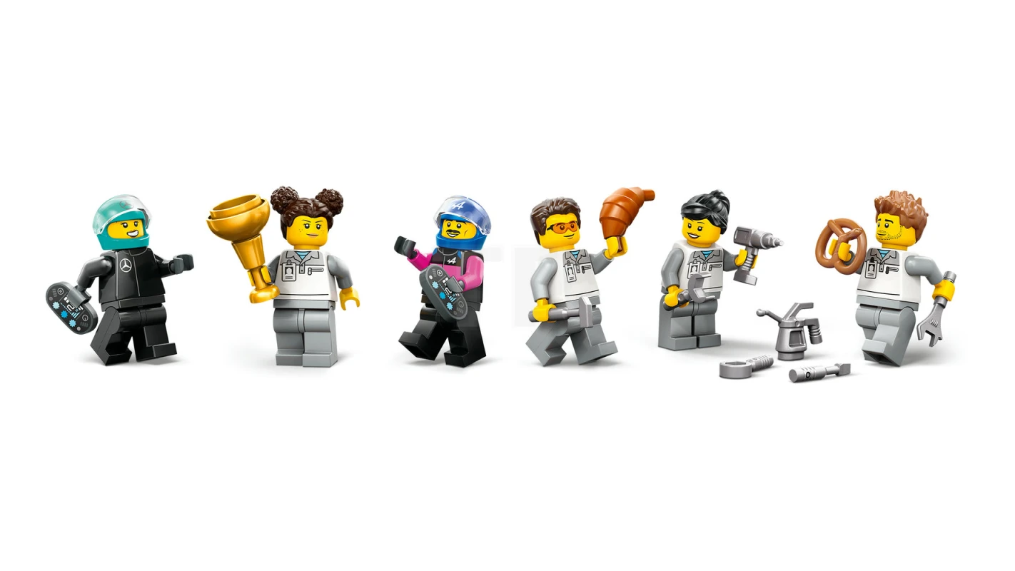 LEGO&reg; 60444 F1® Garage & Mercedes-AMG & Alpine Cars