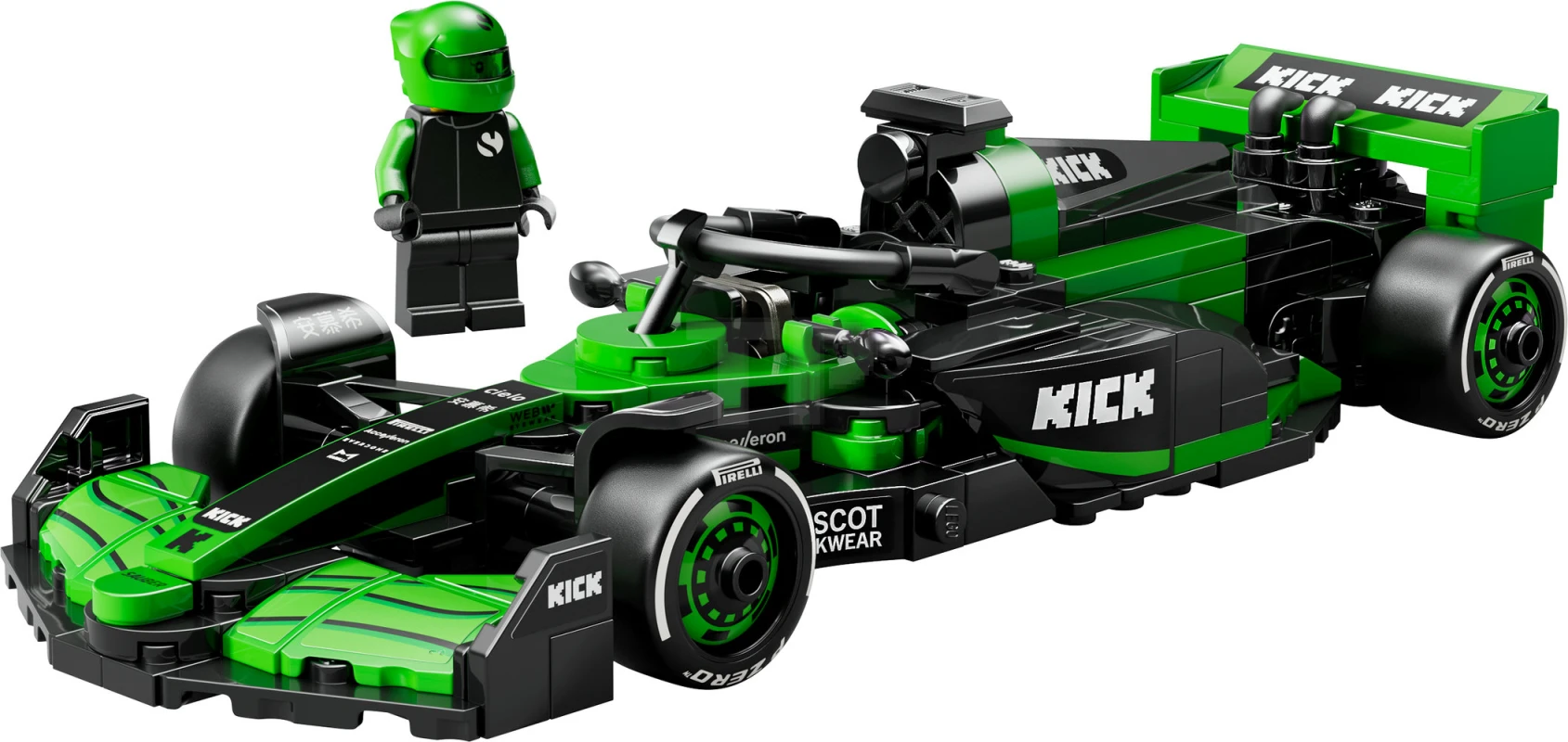 LEGO&reg; 77247 KICK Sauber F1® Team C44 Race Car