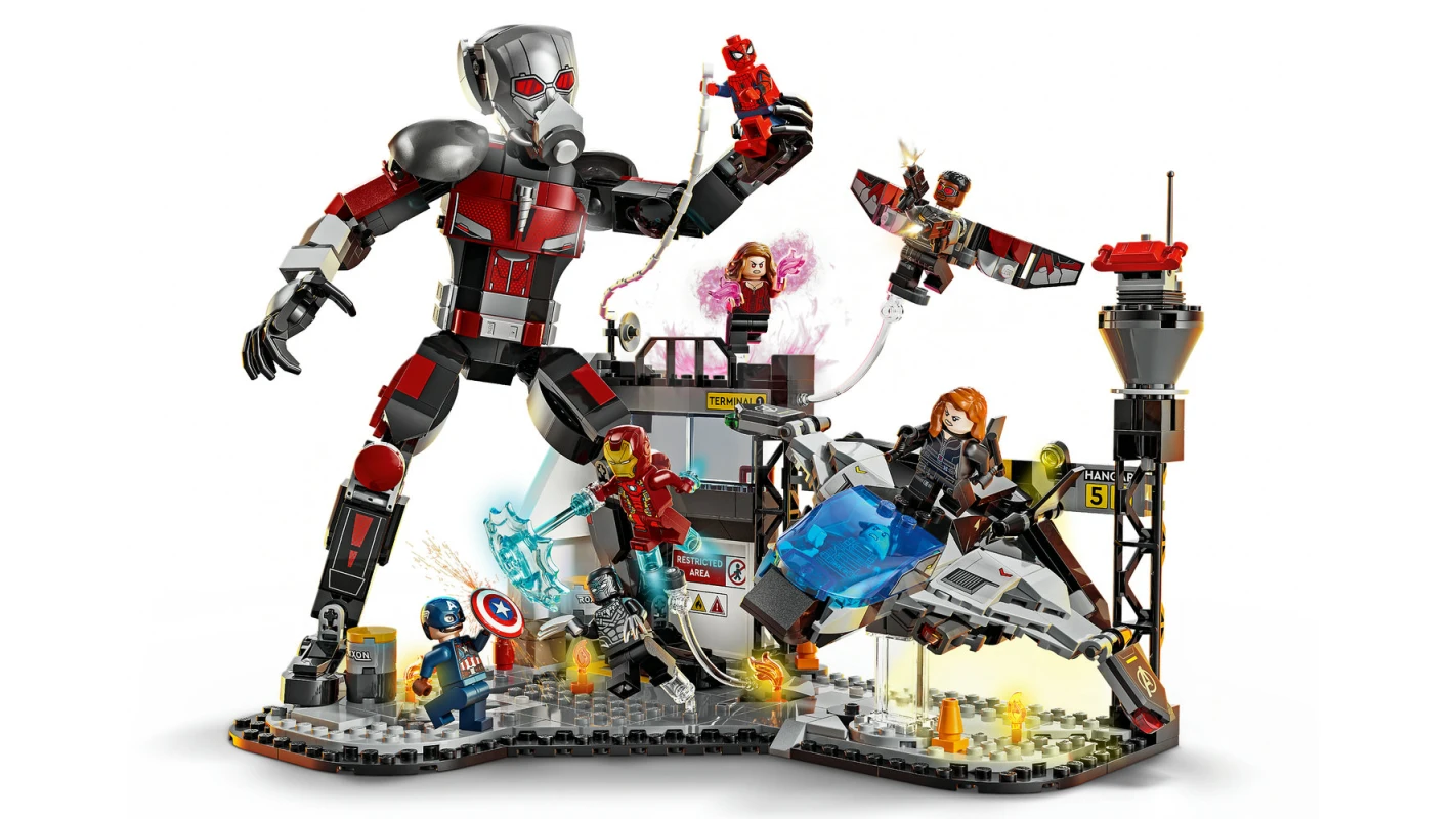 LEGO&reg; 76314 Captain America: Civil War Action Battle