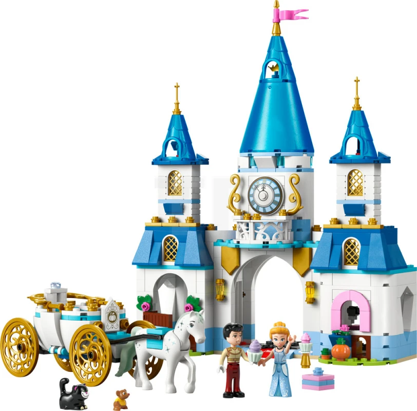 LEGO&reg; 43275 Cinderella's Castle & Horse Carriage