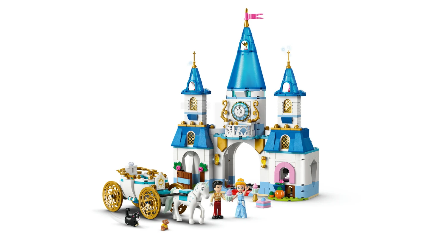 LEGO&reg; 43275 Cinderella's Castle & Horse Carriage