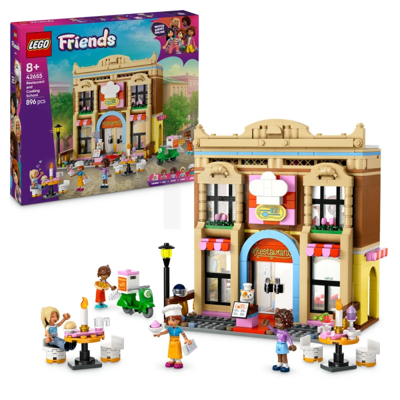LEGO&reg; 42655 Restaurant and Cooking School