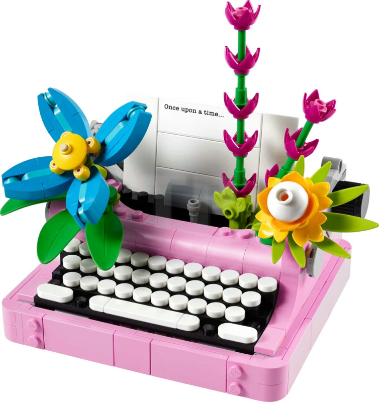 LEGO&reg; 31169 Macchina da scrivere con fiori