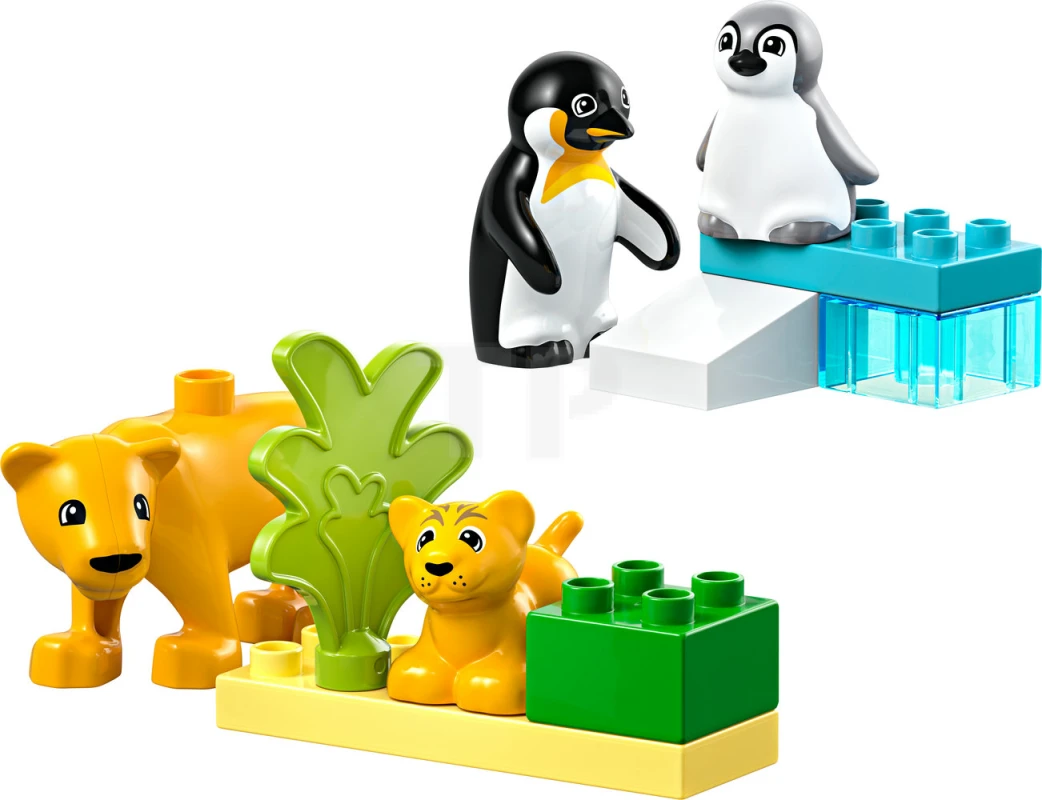 LEGO&reg; 10442 Wild Animal Families: Penguins & Lions