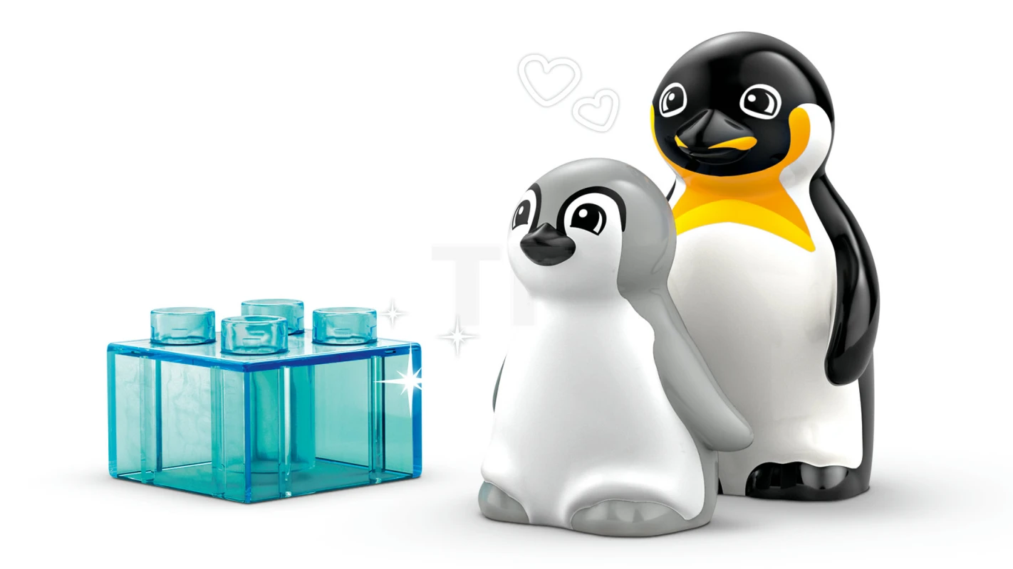 LEGO&reg; 10442 Wild Animal Families: Penguins & Lions