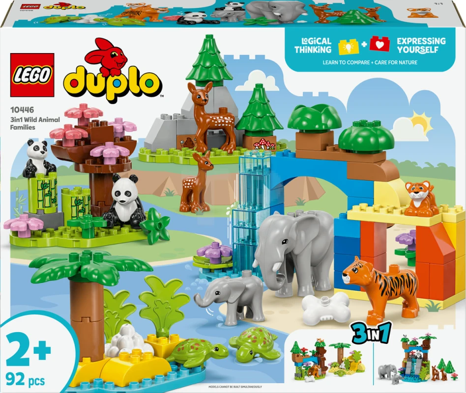 LEGO&reg; 10446 3in1 Wild Animal Families