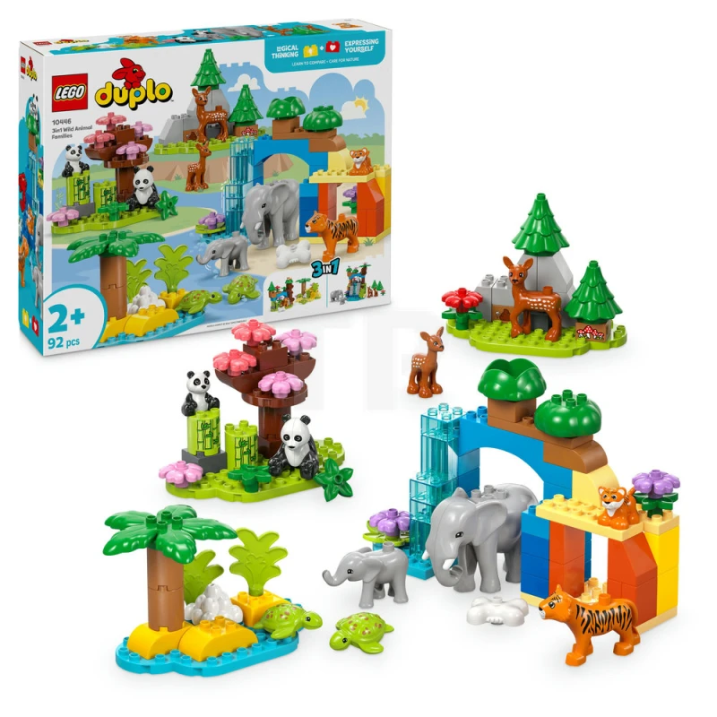 LEGO&reg; 10446 3in1 Wild Animal Families