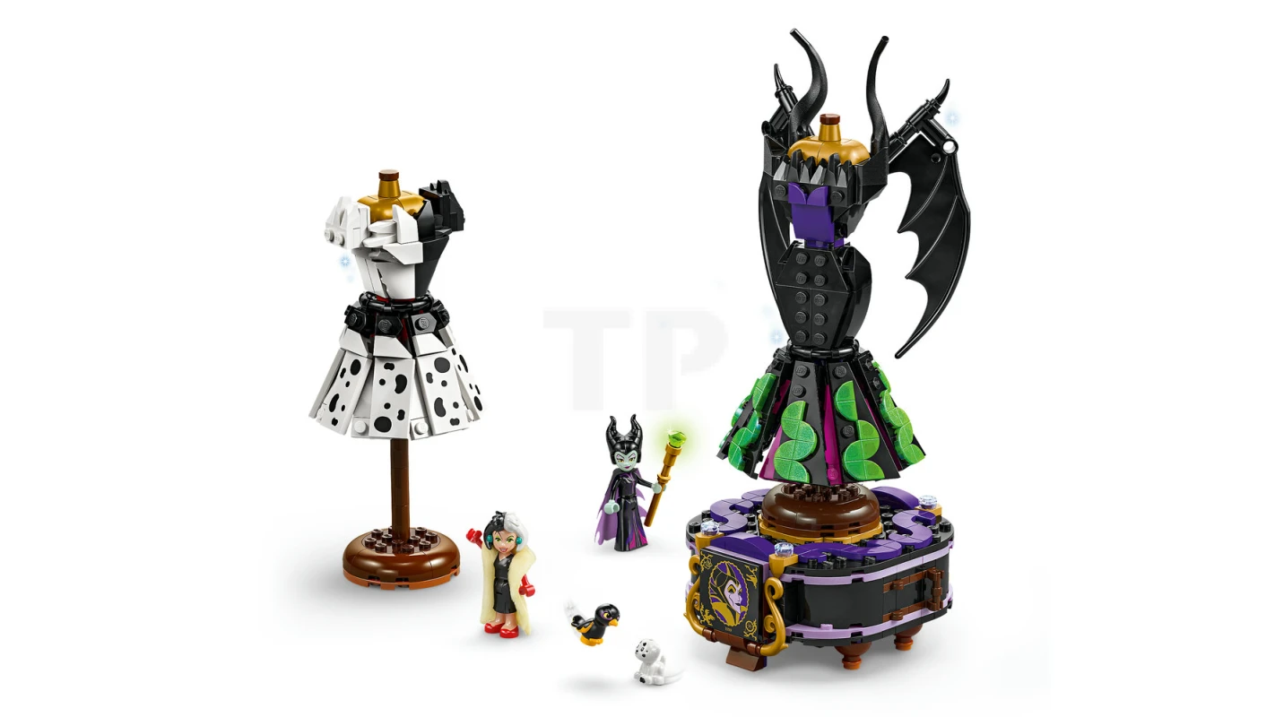 LEGO&reg; 43262 Maleficent's and Cruella De Vil's Dresses