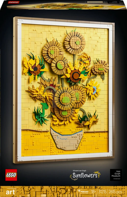 LEGO&reg; 31215 Vincent van Gogh – Sunflowers