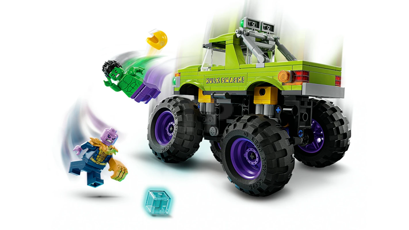 LEGO&reg; 76312 The Hulk Truck vs. Thanos
