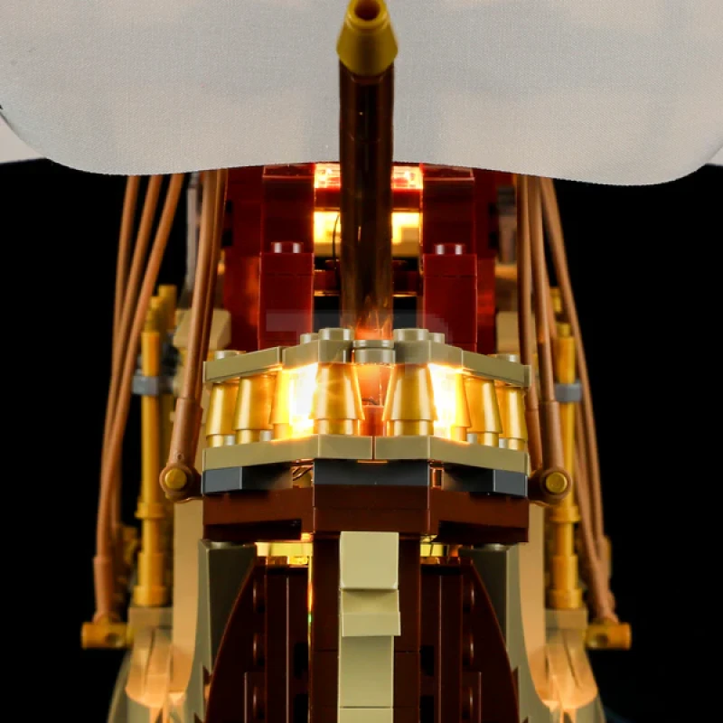 Light kit for LEGO® 76440 Triwizard Tournament: The Arrival /Durmstrang ship