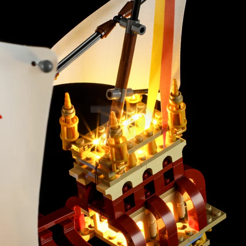 Light kit for LEGO® 76440 Triwizard Tournament: The Arrival /Durmstrang ship