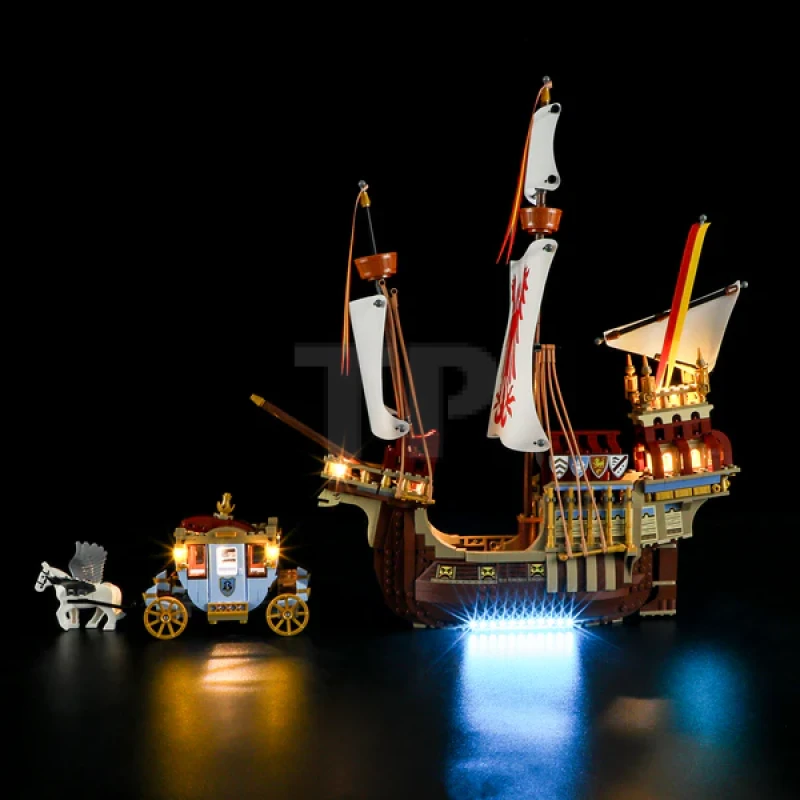 Light kit for LEGO® 76440 Triwizard Tournament: The Arrival /Durmstrang ship