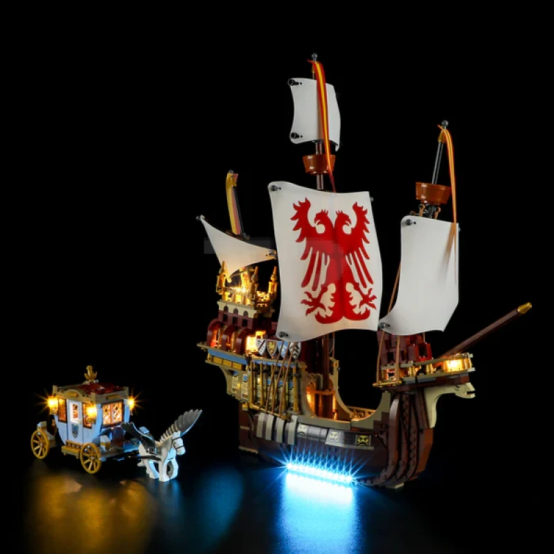Light kit for LEGO® 76440 Triwizard Tournament: The Arrival /Durmstrang ship