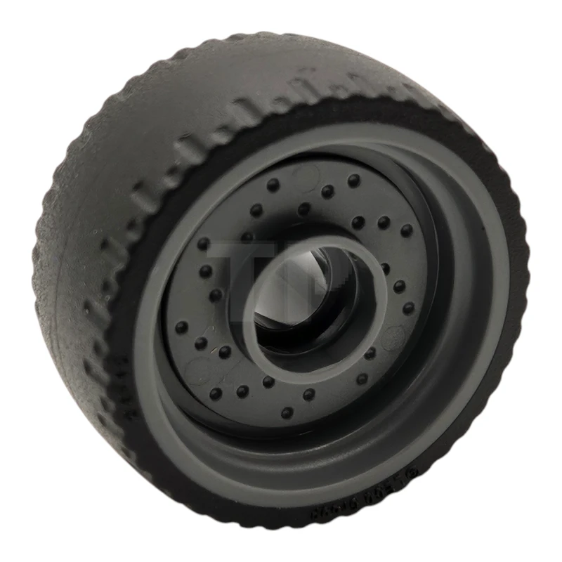 LEGO&reg; 6496807 - 72206pb01 - Wheel 24 x 12 with Pin Hole with Fixed Rubber Tire