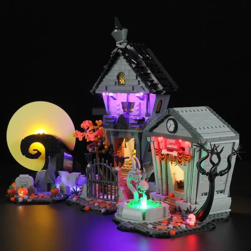 Light kit for LEGO® 21351 Tim Burton's The Nightmare Before Christmas