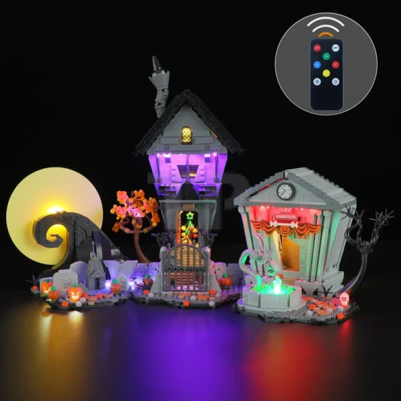 Light kit for LEGO® 21351 Tim Burton's The Nightmare Before Christmas