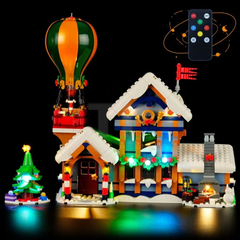 Light kit for LEGO® 10339 Santa's Post Office