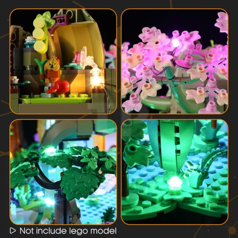 Light kit for LEGO® 77092 Great Deku Tree