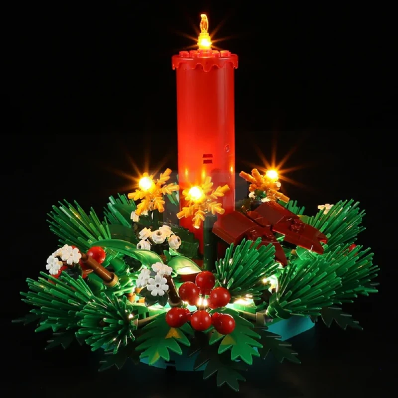 Light kit for LEGO® 40743 Christmas Table Decoration