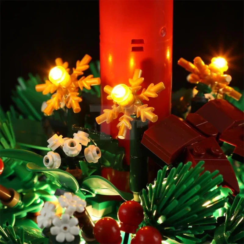 Light kit for LEGO® 40743 Christmas Table Decoration