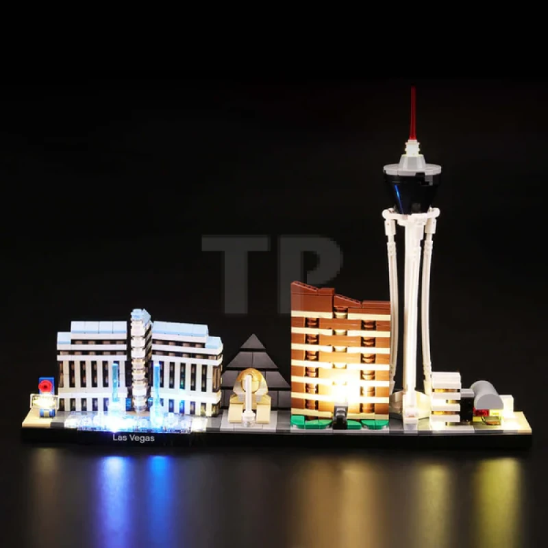 Light kit for LEGO® 21047 Las Vegas