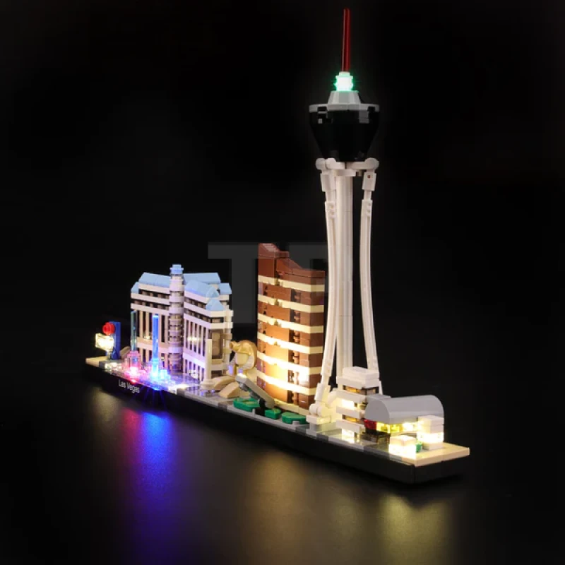 Light kit for LEGO® 21047 Las Vegas