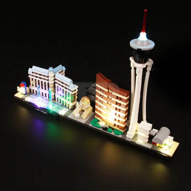 Light kit for LEGO® 21047 Las Vegas