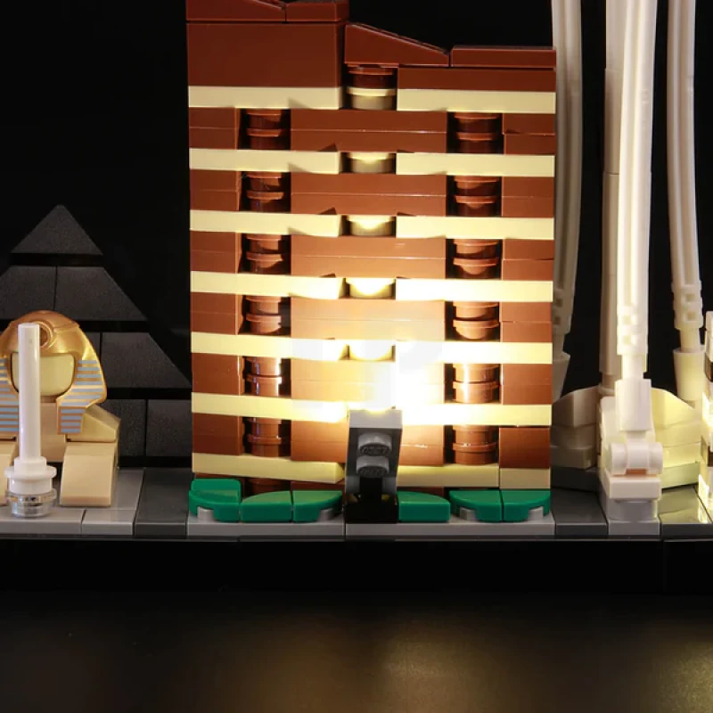 Light kit for LEGO® 21047 Las Vegas