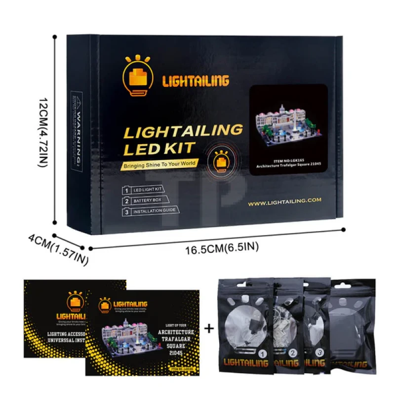 Kit d'éclairage pour LEGO® 21045 Trafalgar Square