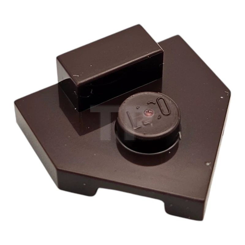 LEGO&reg; 6487948 - 27928 - Piastra 2 x 2 Pentagonale con borchie e linguetta rialzata