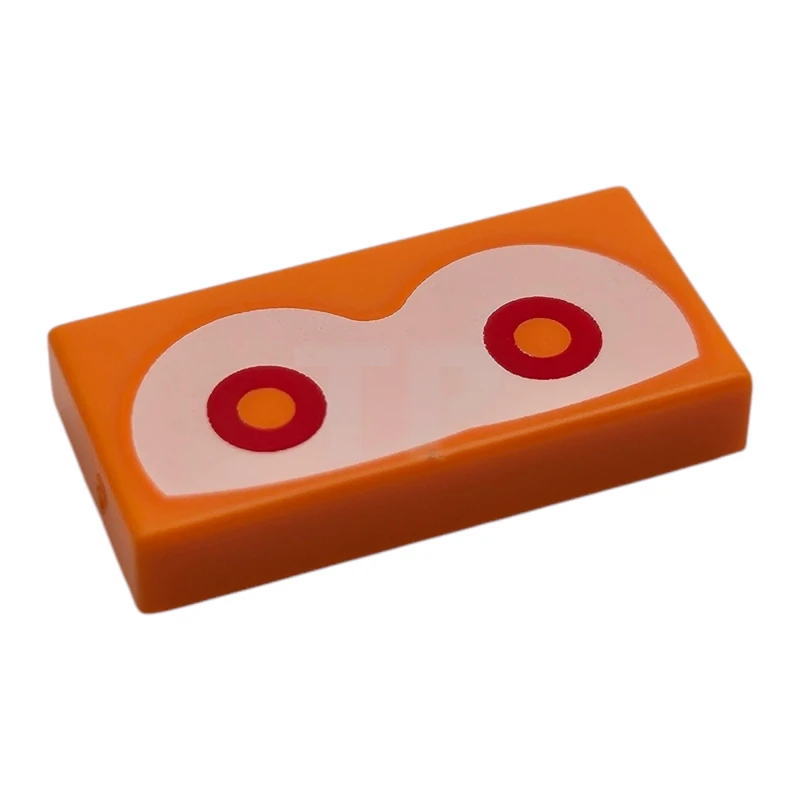 LEGO&reg; 6438693 - 3069pb1195 - Tile 1 x 2 with Eyes Pattern (Magmaargh)