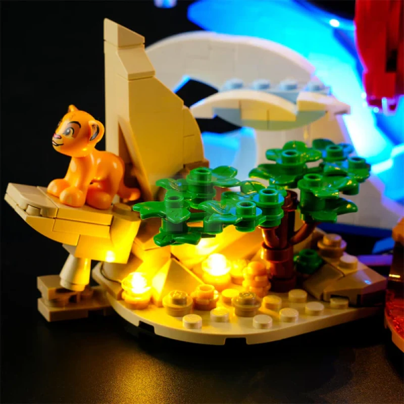 Light kit for LEGO® 21352 Magic of Disney
