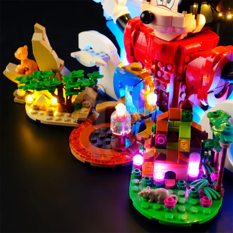 Light kit for LEGO® 21352 Magic of Disney