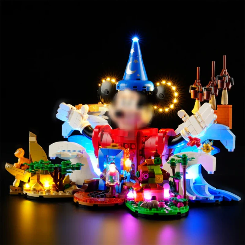 Light kit for LEGO® 21352 Magic of Disney