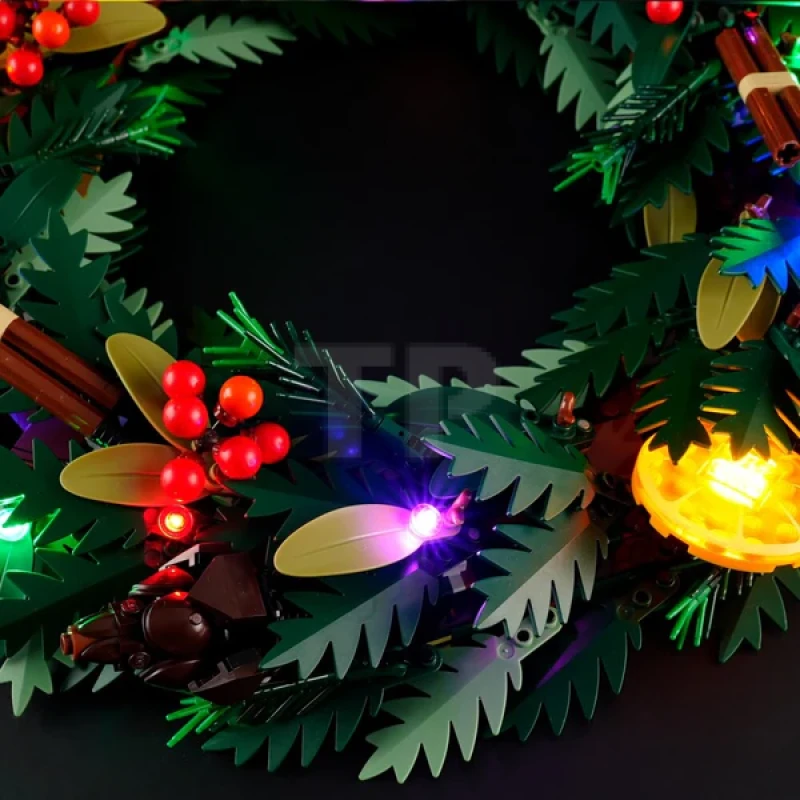 Light kit for LEGO® 10340 Wreath