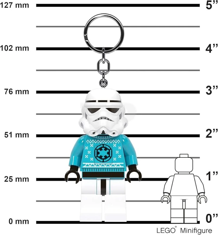 LEGO® Stormtrooper Holiday Ugly Sweater Key Light