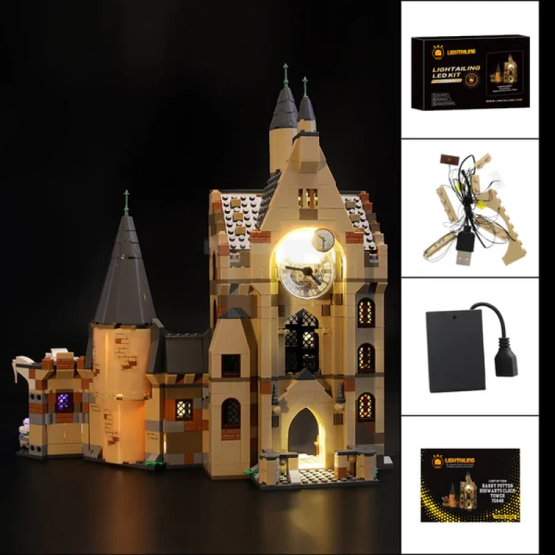 Light kit for LEGO® 75948 Hogwarts Clock Tower