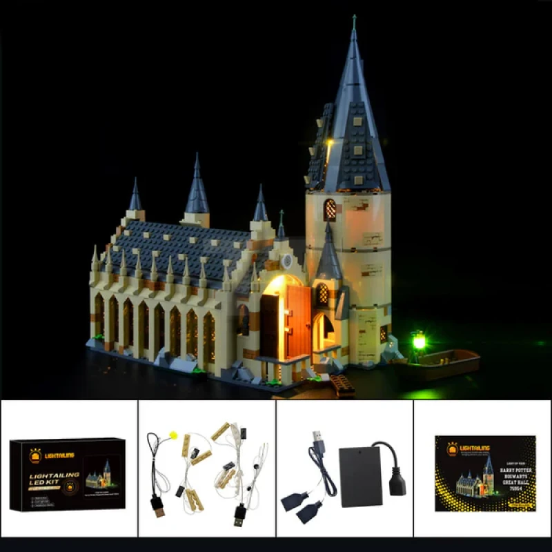 Light kit for LEGO® 75954 Hogwarts Great Hall