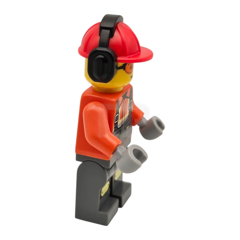 LEGO&reg; cty1819 Construction Worker with Ear Protectors