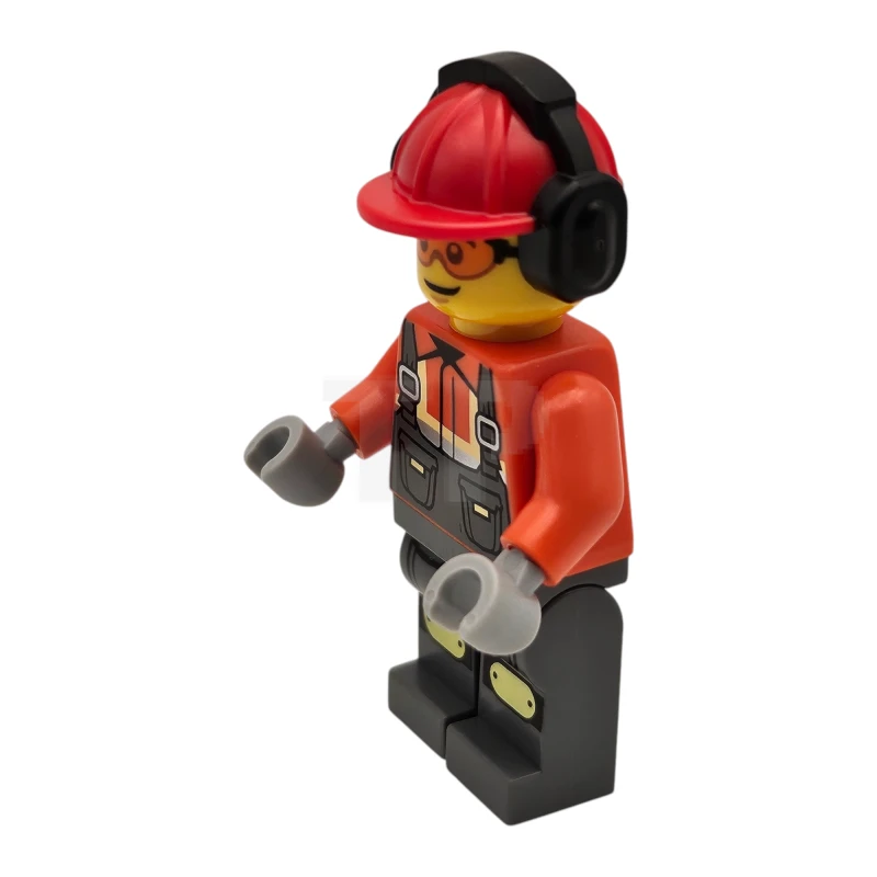 LEGO&reg; cty1819 Construction Worker with Ear Protectors