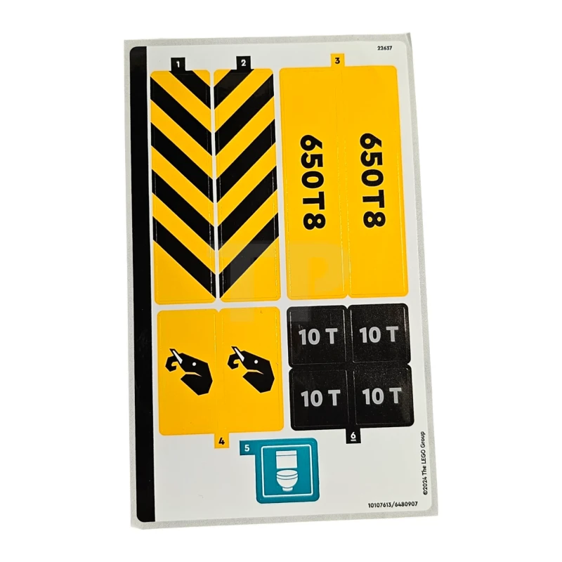 LEGO&reg; 6480907 - Sticker for Set 60409