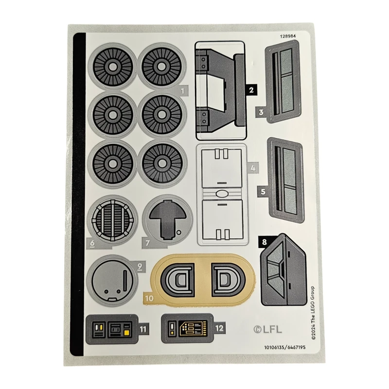 LEGO&reg; 6467195 - Sticker for Set 75374