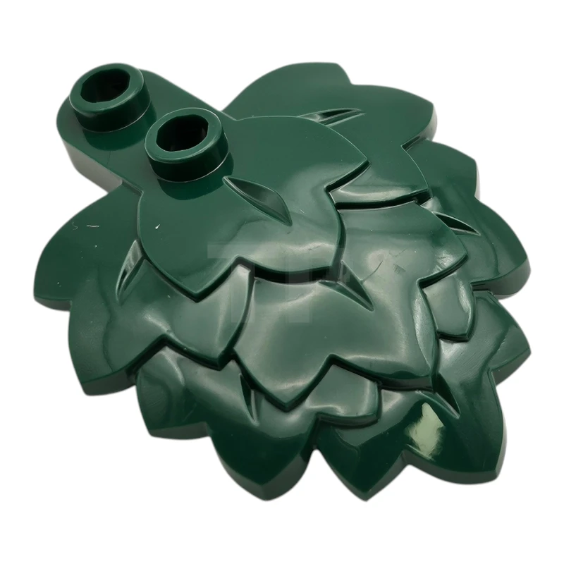 LEGO&reg; 6507841 - 5058 - Pflanzplatte, rund 1 x 2 mit geschichteten Blättern