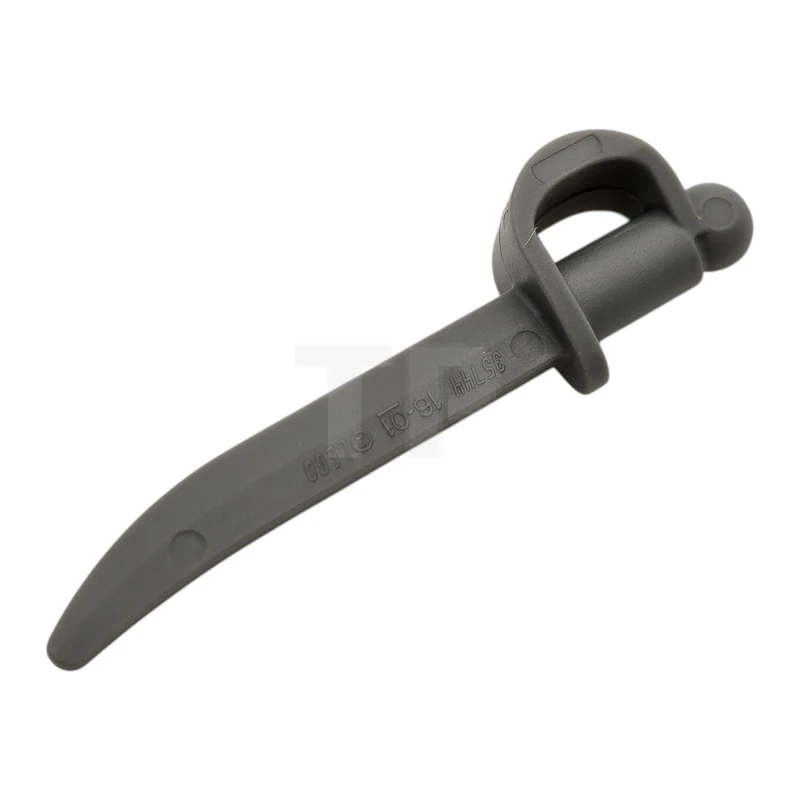 LEGO&reg; 6492106 - 1624 - Minifigure, Weapon Sword, Cutlass / Saber with Large Hilt and Oval Guard