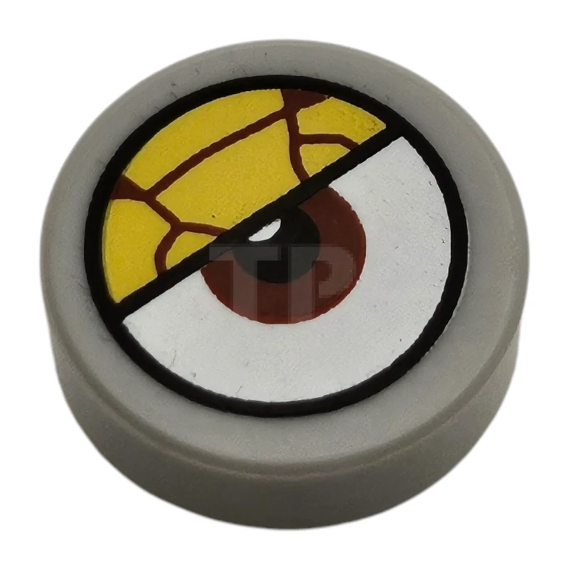 LEGO&reg; 6485658 - 98138pb423 - Tile 1 x 1 Round with Eye with Pattern